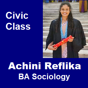 OL / English Medium / Civics /Achini Reflika / Room 99