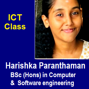 OL / English Medium /ICT / Harishka Paranthaman / Room 118