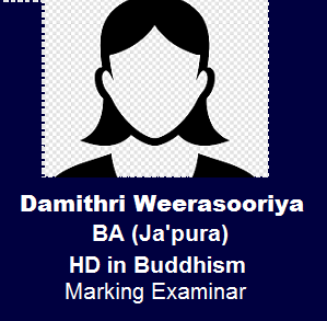 Int / OL / Buddhism / Damithri Weerasooriya